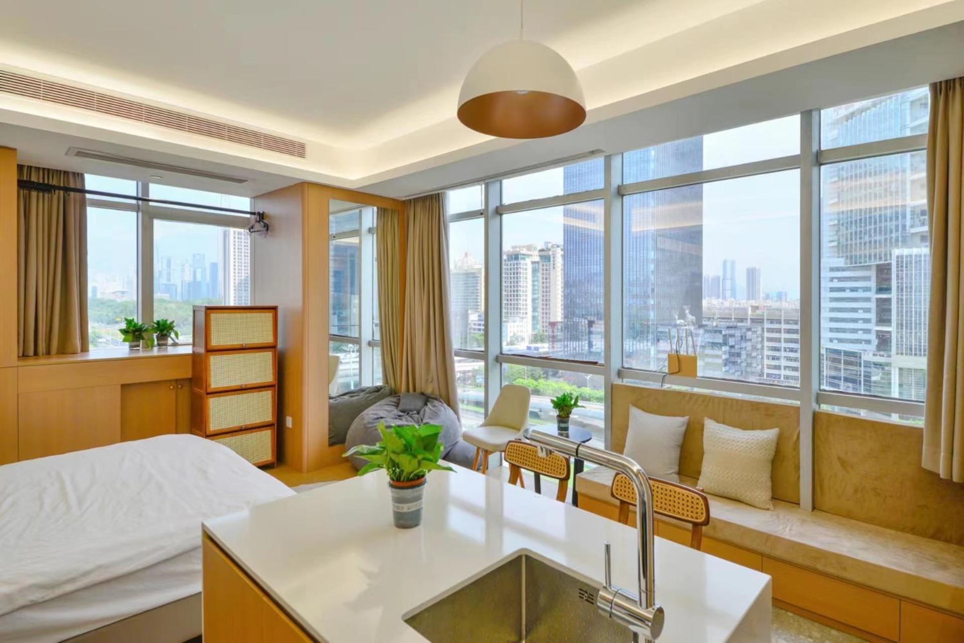 Shenzhen Duowei Luxury Apartment Chegongmiao Branch Buitenkant foto