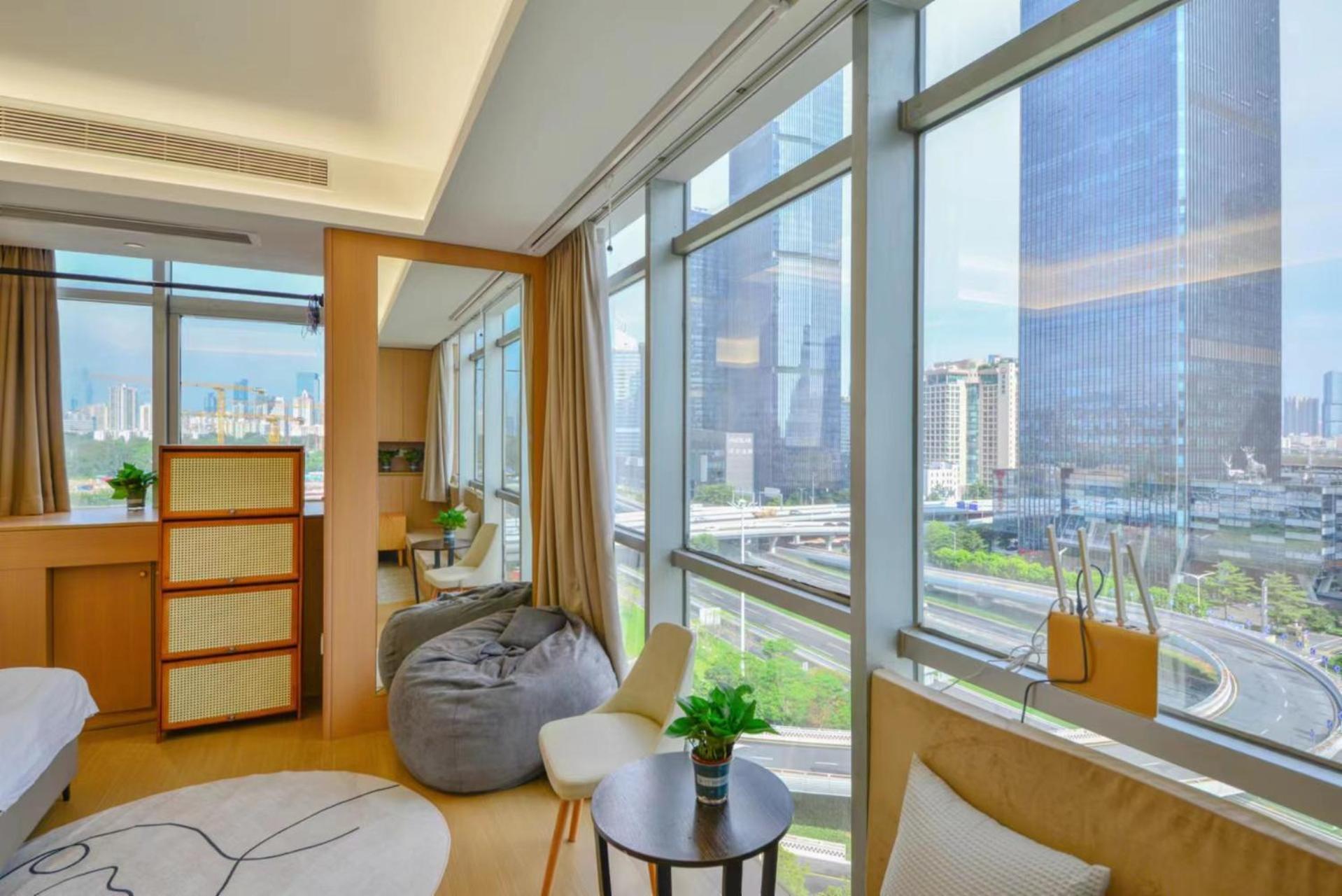 Shenzhen Duowei Luxury Apartment Chegongmiao Branch Buitenkant foto