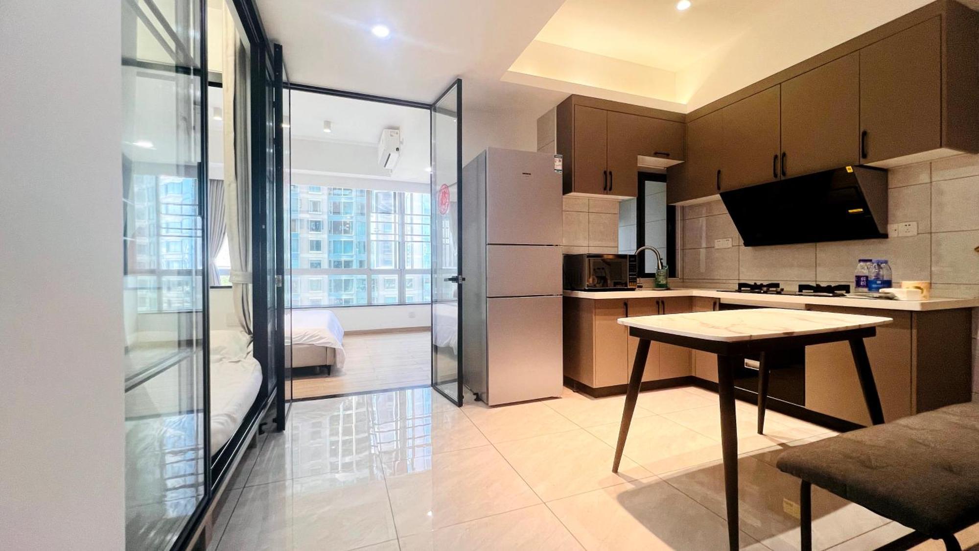 Shenzhen Duowei Luxury Apartment Chegongmiao Branch Buitenkant foto