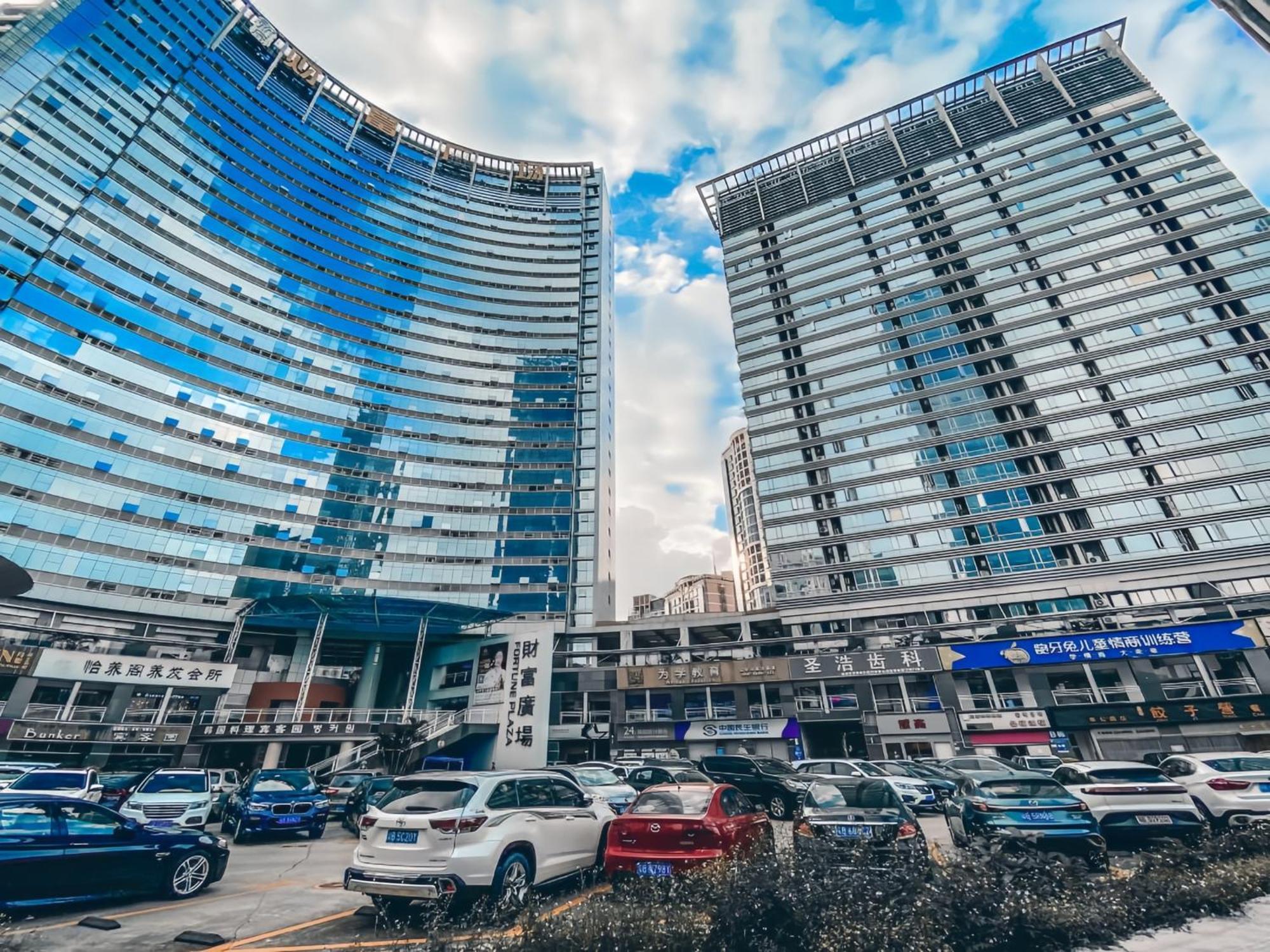 Shenzhen Duowei Luxury Apartment Chegongmiao Branch Buitenkant foto